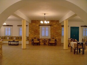 Sittområde i lobbyn