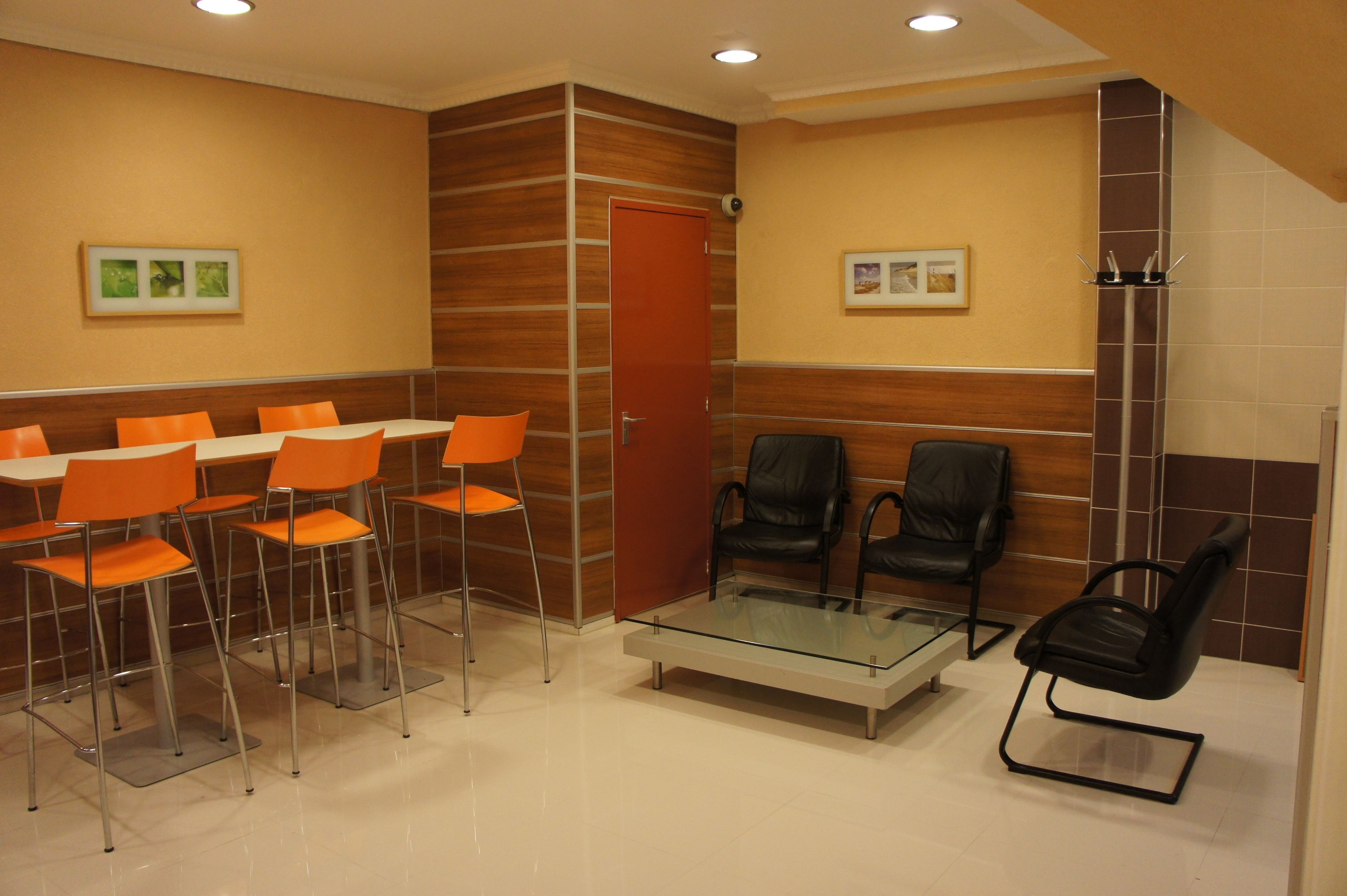Sala de estar en el lobby