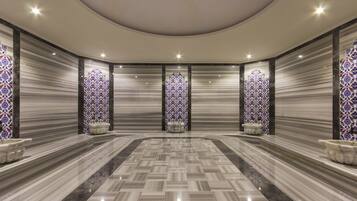 Salas de tratamiento para parejas, baño turco/hammam