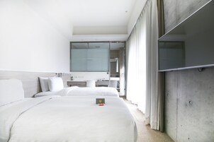 Elite kamer, 2 eenpersoonsbedden | Kameruitzicht
