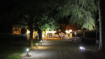 Front of property - evening/night
