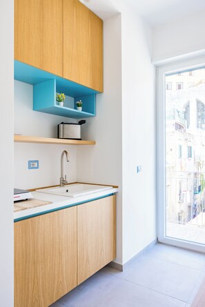 Apartment (2 Bedrooms) | Private kitchenette - Brombeis Double Bedroom Center by Napoliapartments (Naples)