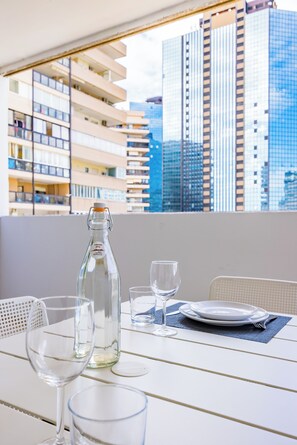 apartman (2 Bedrooms) | Terasz/udvar