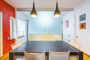 Apartment (2 Bedrooms) | Living area | 32-inch TV with cable channels