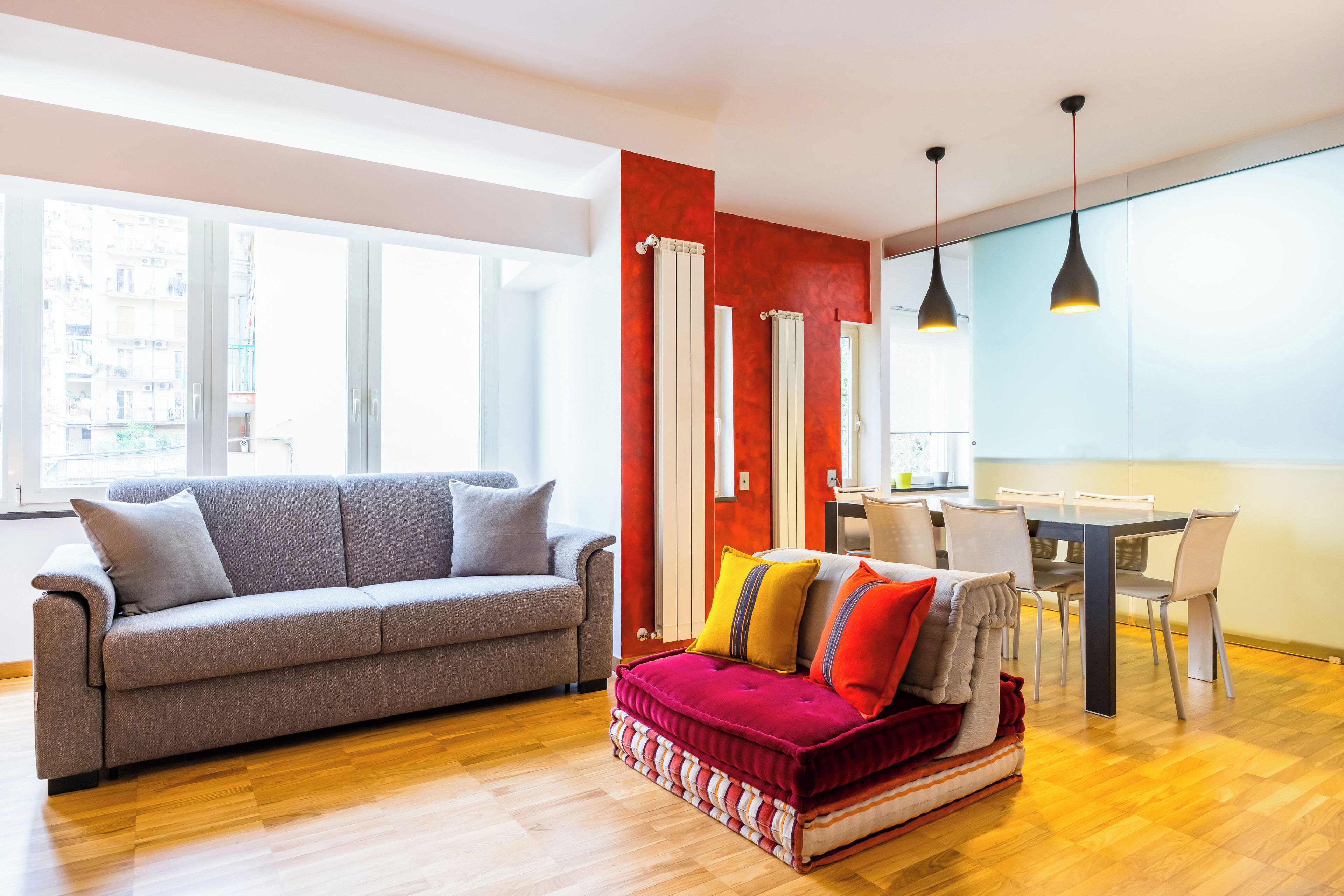 Apartment (2 Bedrooms) | Living area | 32-inch TV with cable channels