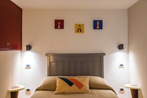 アパートメント (2 Bedrooms) | 2 室のベッドルーム、ノートパソコン用作業スペース、ベッドシーツ