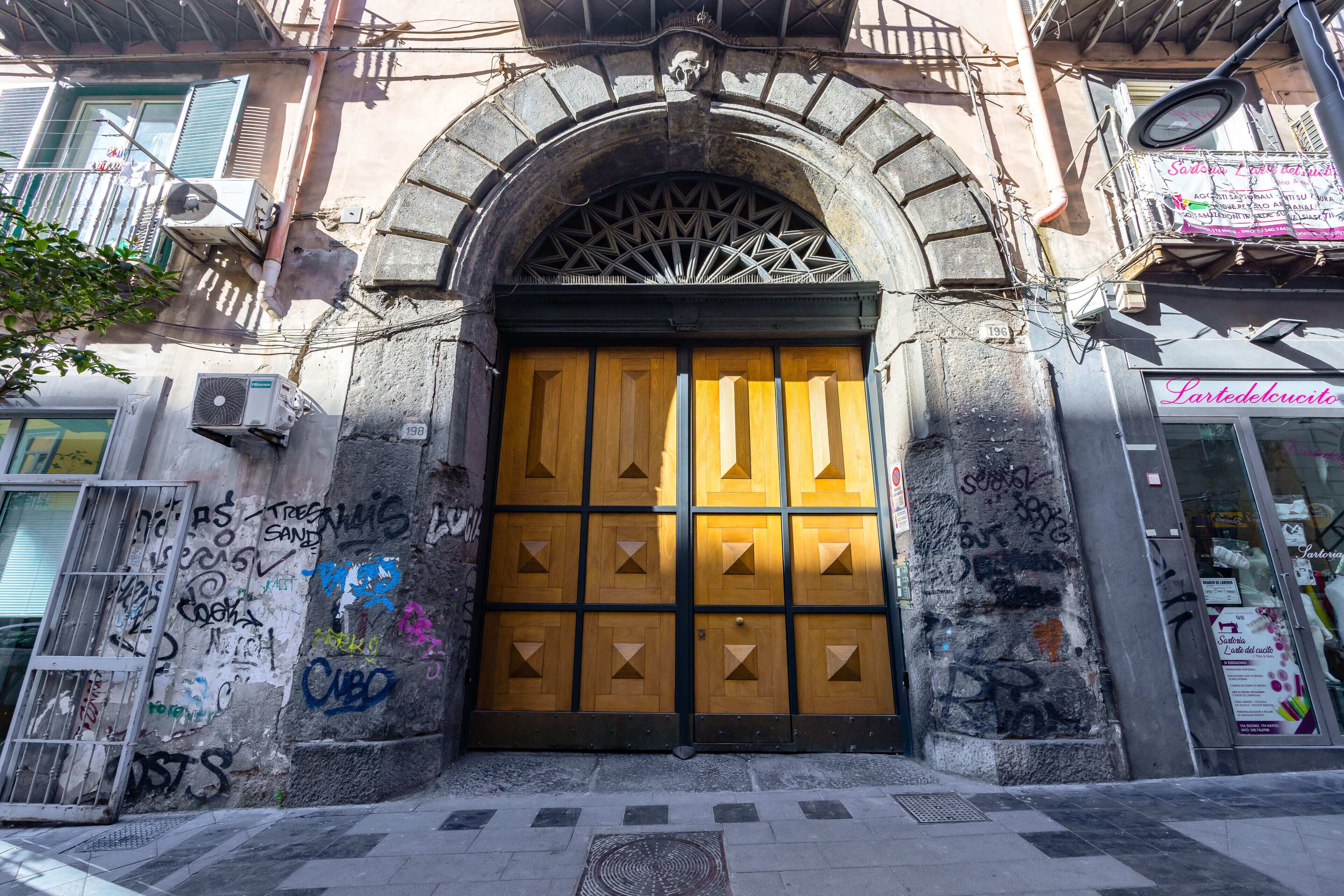 Façade de l’hébergement