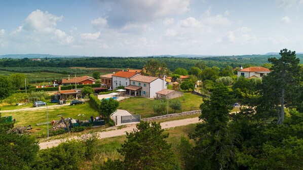 Aerial view - Vila Azzura - Buje by Villas Guide (Buje)