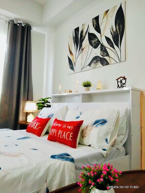 1 quarto, Wi-Fi de cortesia, roupa de cama
