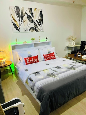 1 bedroom, free WiFi, bed sheets, wheelchair access - SMDC Park Residences Condo unit 417 near SM City of Santa Rosa Laguna (City of Santa Rosa)