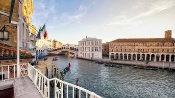 Blick von der Unterkunft