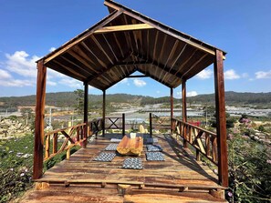 Overnattingsstedets uteområder