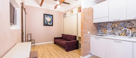 Estudio (0 Bedroom) | Cocina privada | Tetera eléctrica