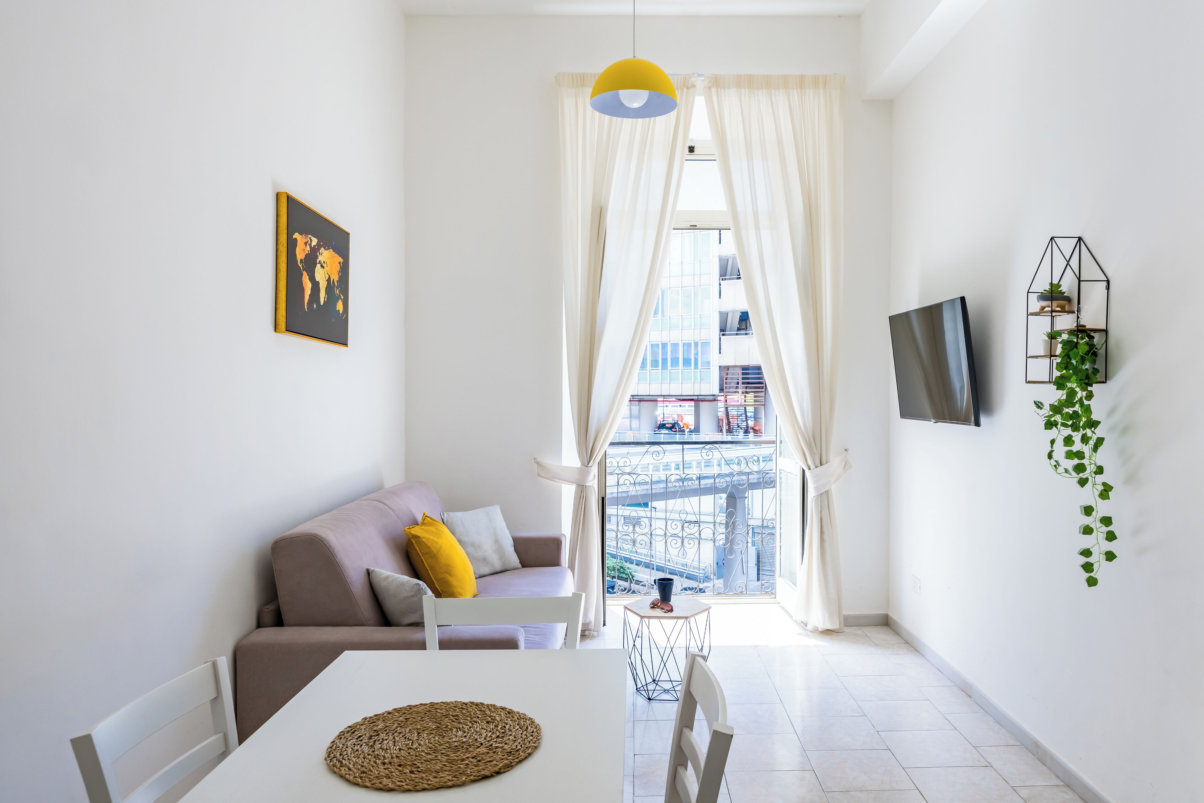 Apartment (2 Bedrooms) | Living area | TV
