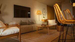 Living area - Charming apartment - T3 La Palmeraie sur l'Ocean - Saline Les Bains (Saint-Paul)