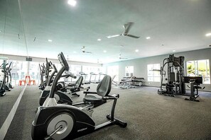 Apartment, 3 Schlafzimmer, barrierefrei, Balkon | Fitnessstudio