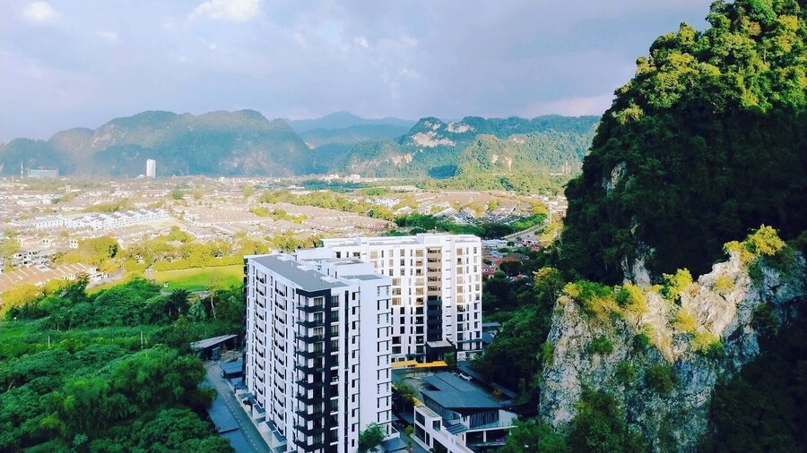 怡保科夫山坡迷你水上乐园家庭套房