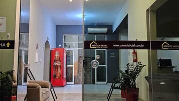 Majoituspaikan sisäänkäynti