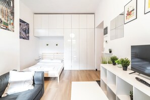Appartement Économique, vue jardin | Fer et planche à repasser, Wi-Fi gratuit