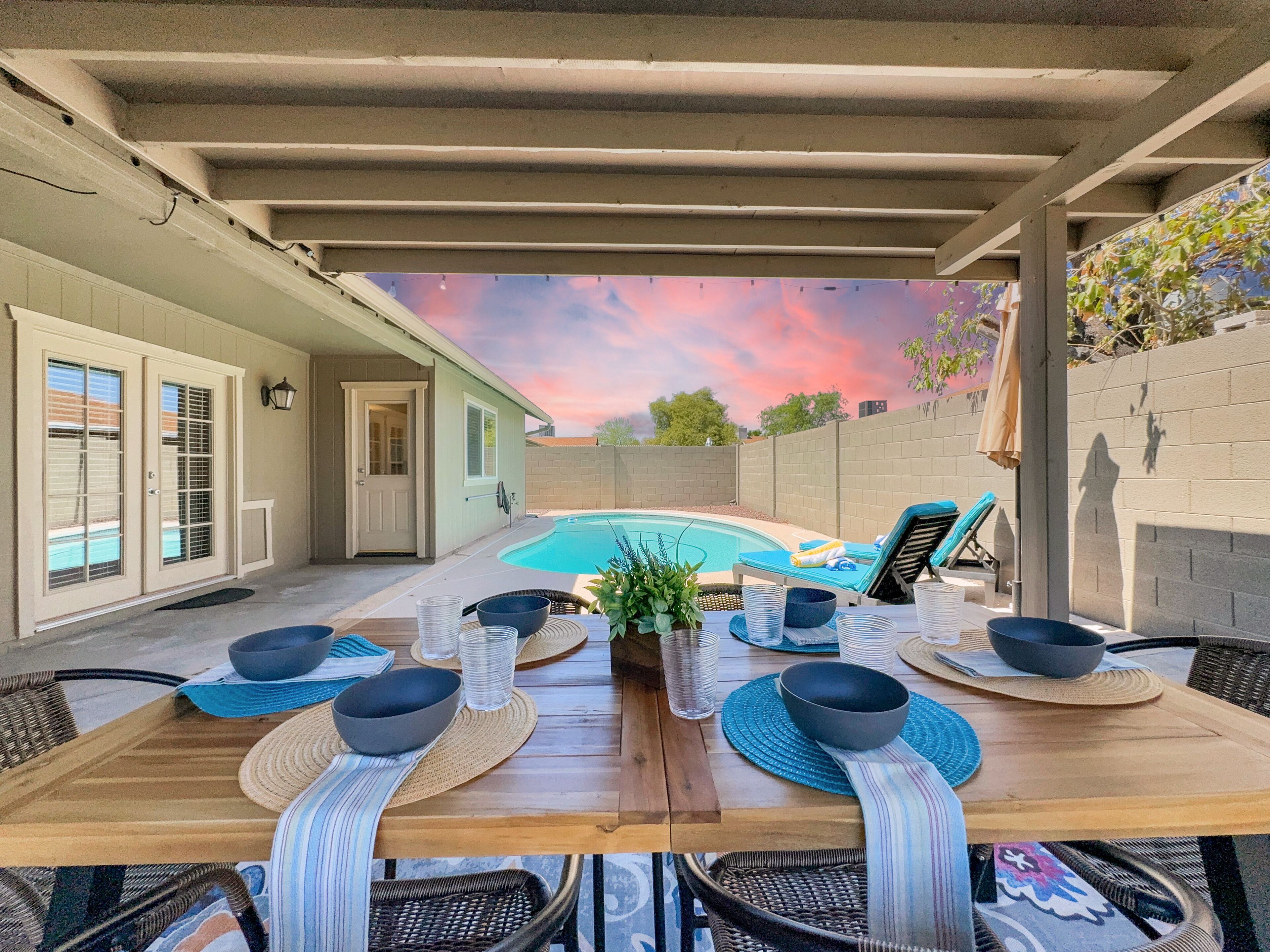 Opções para refeição ao ar livre