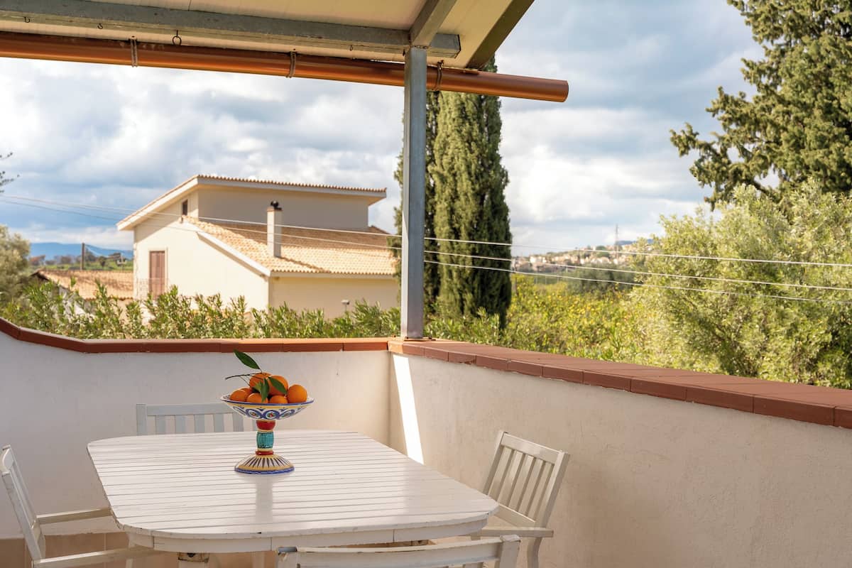 Comfort Apartment, 2 Bedrooms, Garden View | Terrace/patio