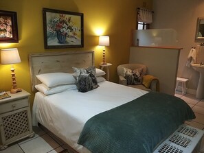 Standard Double Room Single Use, Patio | Desk, laptop workspace, blackout drapes, free WiFi