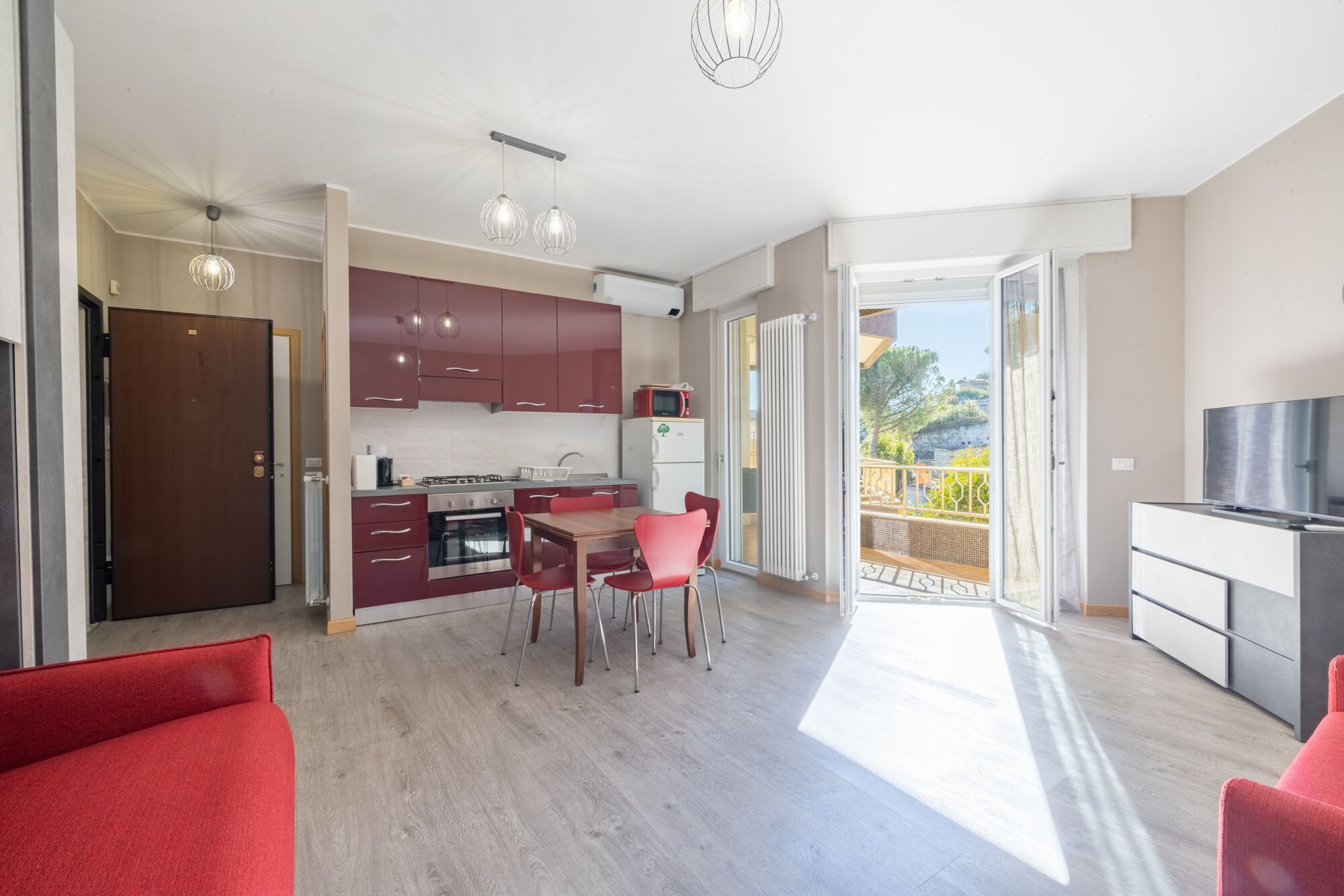 Monolocale Basic | Cucina privata | Macchina per caffè espresso, bollitore elettrico