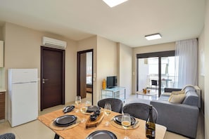 Superior Apartment, 1 Bedroom | Living area