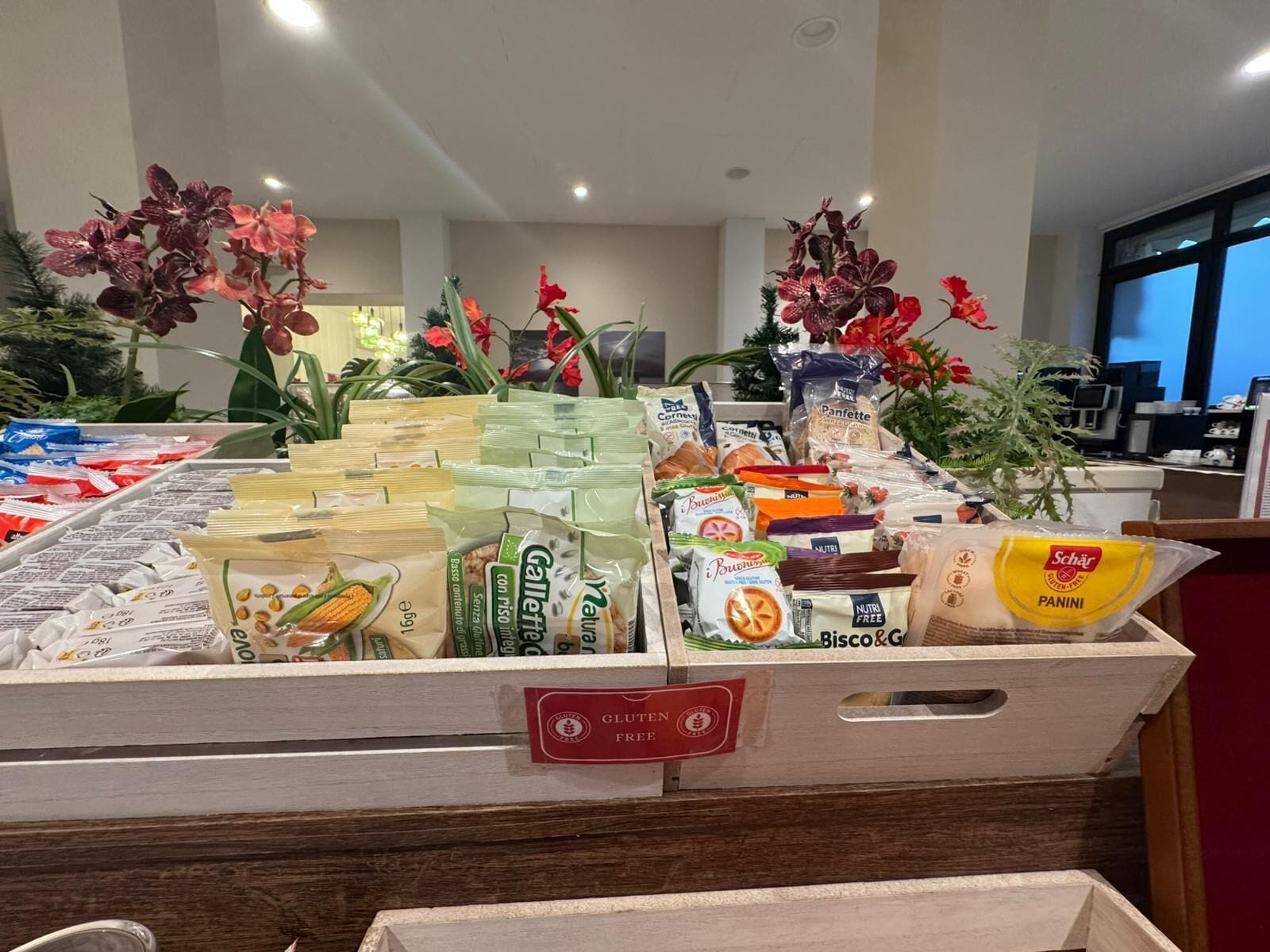 뷔페 아침 식사