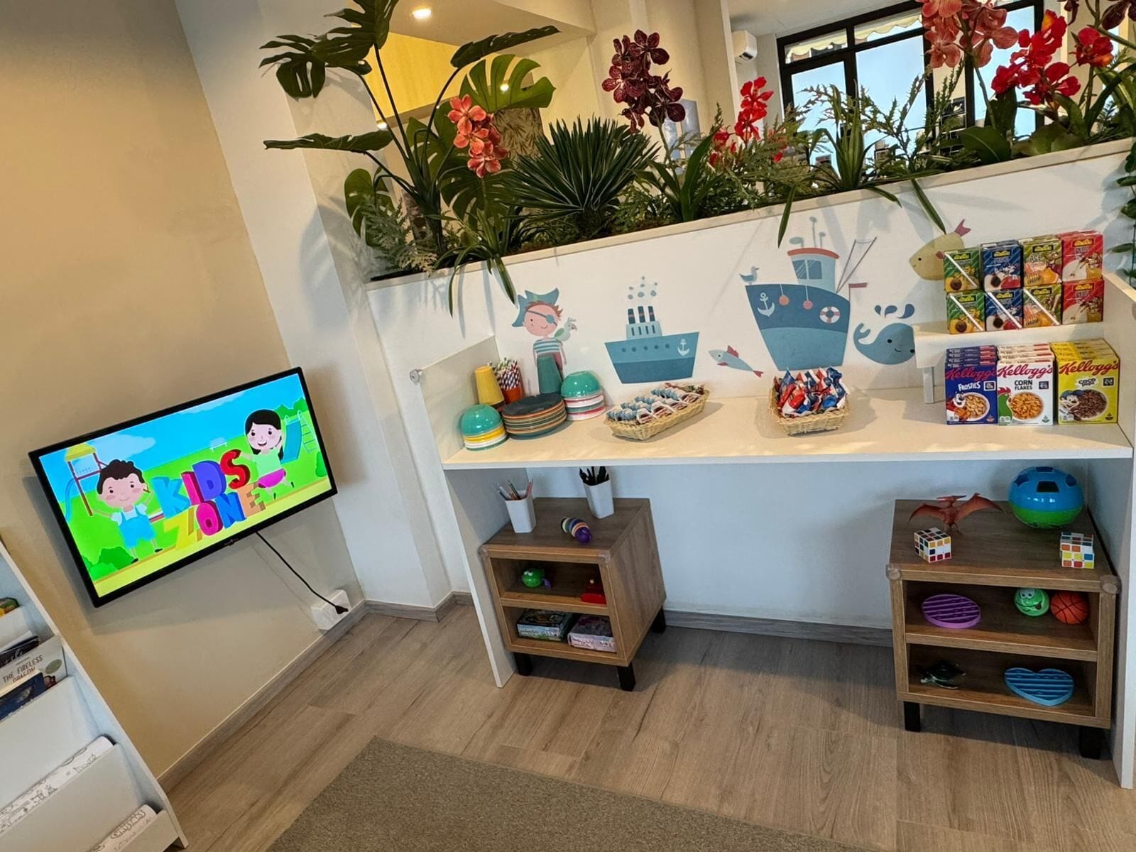 Petit déjeuner buffet compris tous les jours