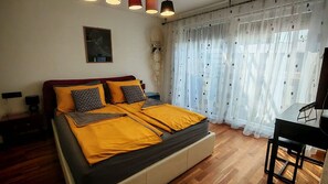 1 Schlafzimmer, Bügeleisen/Bügelbrett, kostenloses WLAN, Bettwäsche