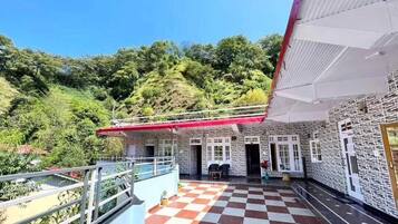 Front of property – evening/night