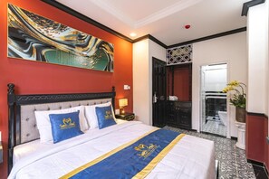 Deluxe-Doppelzimmer | Hochwertige Bettwaren, kostenloses WLAN, Bettwäsche