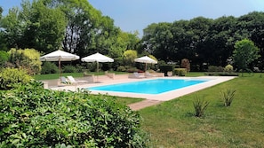 Seasonal outdoor pool