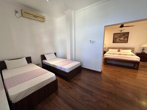 3 habitaciones y caja de seguridad en la habitación 