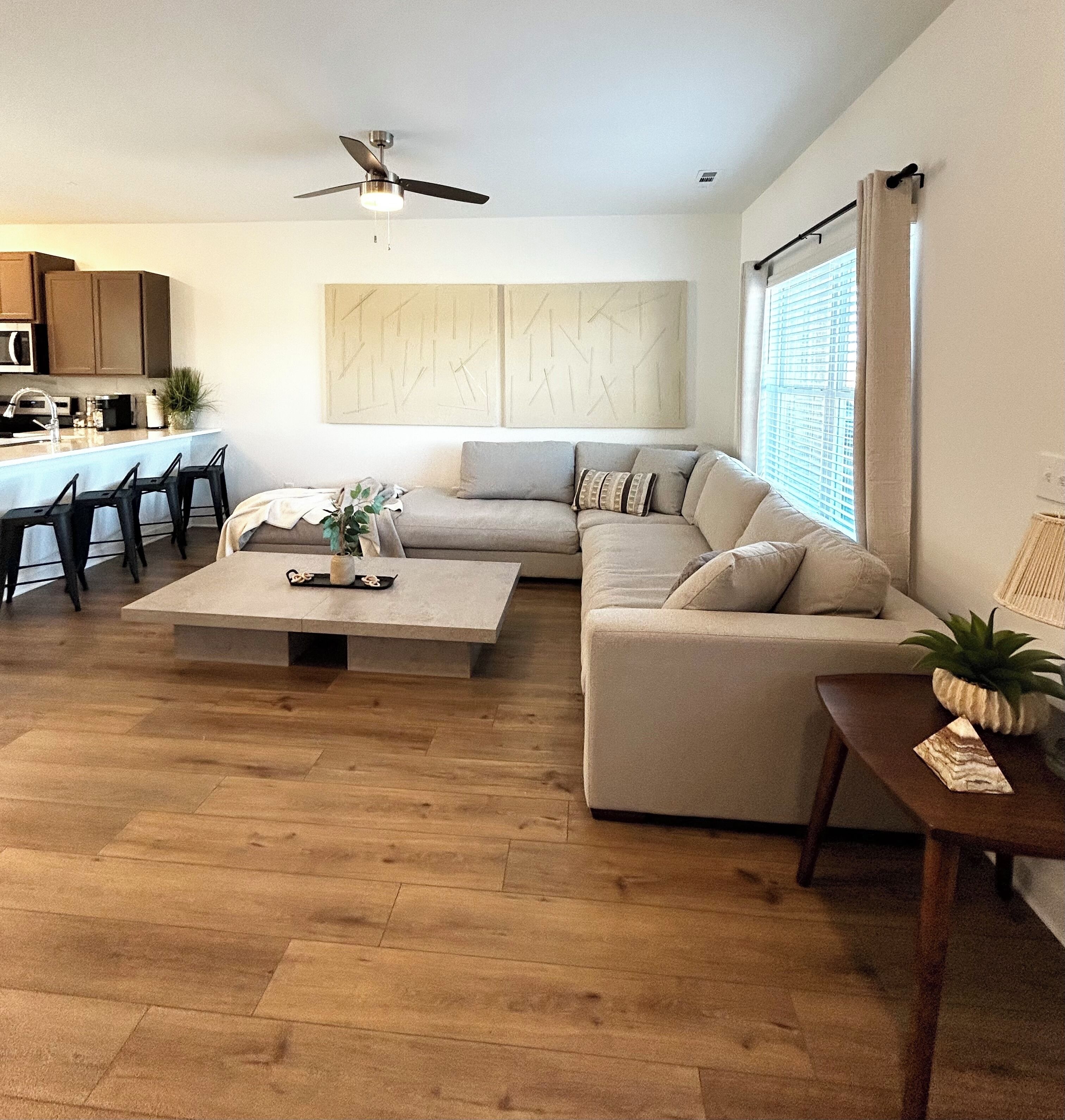 Área de sala de estar