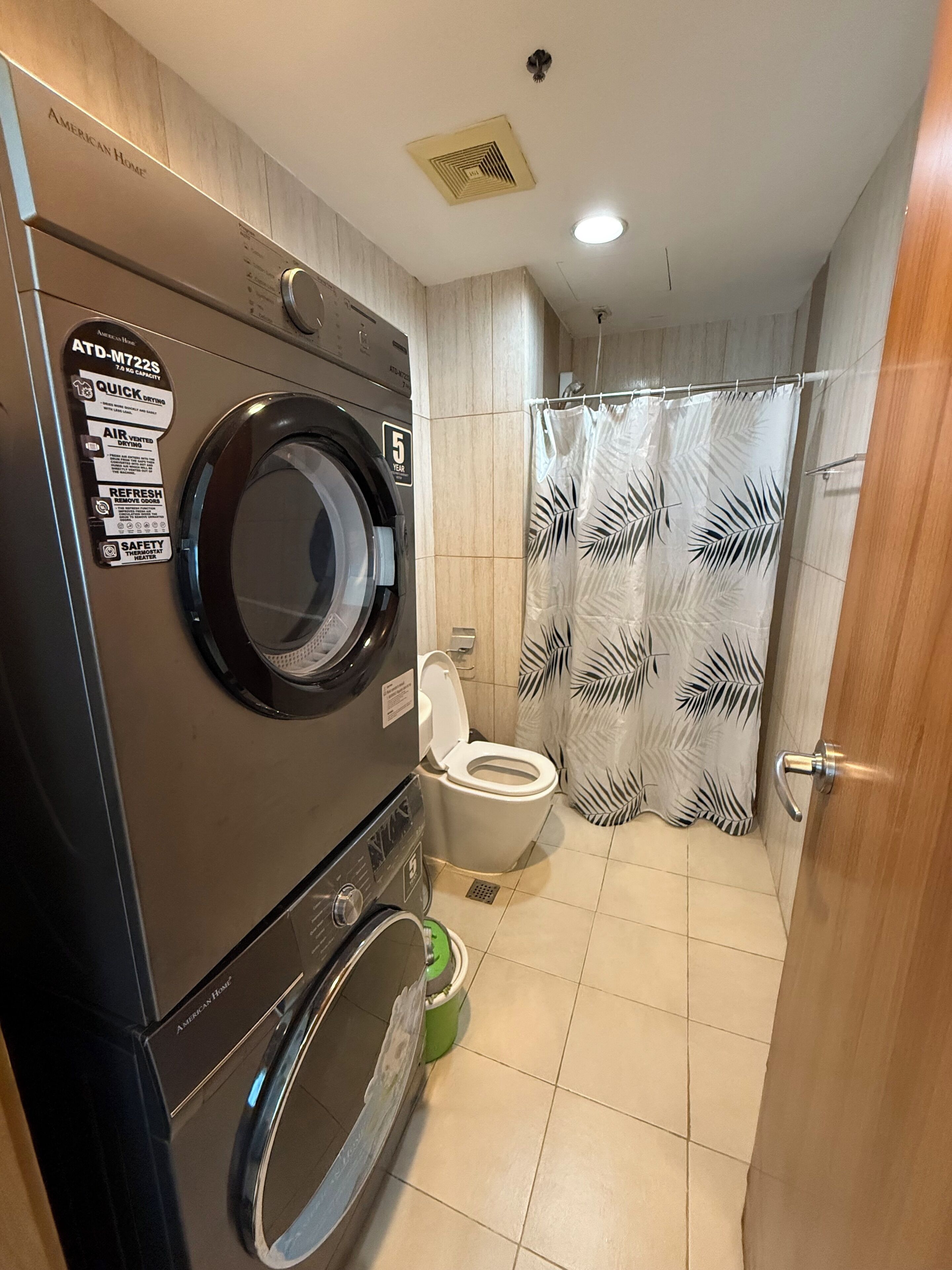 Family Condo, City View | Bathroom | Shower, slippers, towels, soap