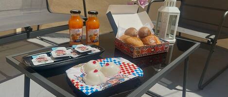 Udendørs spisemuligheder