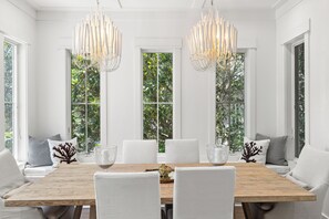 Dining - Prime Seagrove Location | Private Pool, Bikes, Porches, Steps to Beach Access (Santa Rosa Beach)