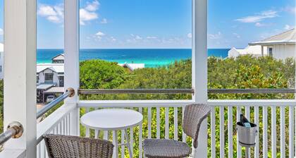 Prime Seagrove Location | Private Pool, Bikes, Porches, Steps to Beach Access