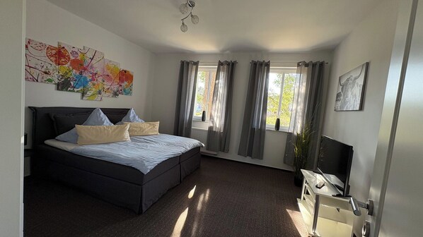 2 chambres, accès au Wi-Fi (inclus), literie fournie