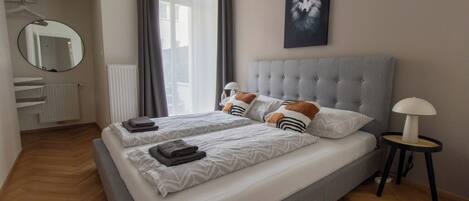 1 bedroom, iron/ironing board, travel crib, WiFi