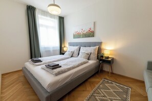 1 bedroom, iron/ironing board, travel crib, WiFi