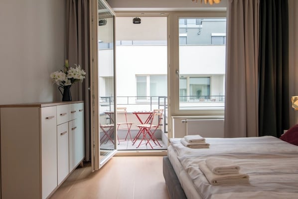 1 chambre, fer et planche à repasser, Wi-Fi, draps fournis
