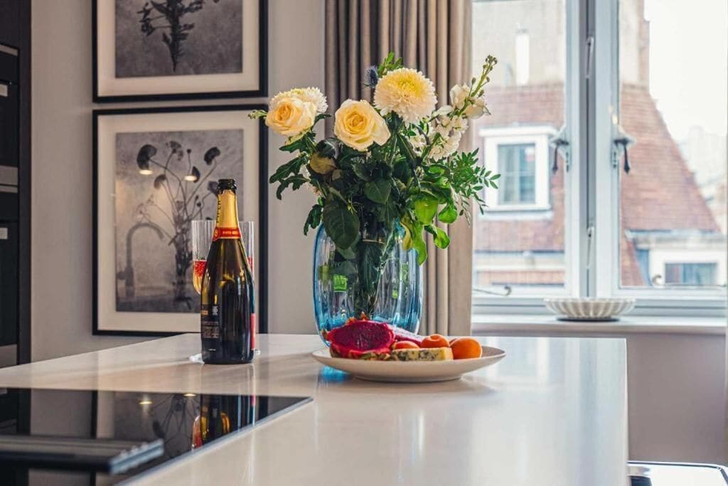 Leilighet – superior, eget bad | Spiseområde