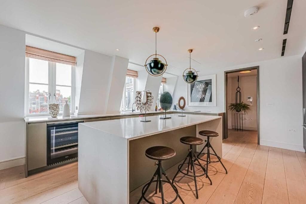 Appartement Panoramique, salle de bains attenante | Cuisine privée