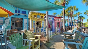 Udendørs spisemuligheder