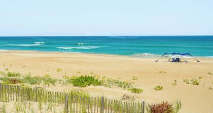 Private Beach Access & Hot Tub: Kitty Hawk Haven