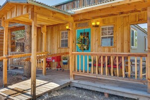 Fachada de la propiedad