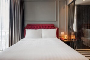 Habitación doble Deluxe | Ropa de cama de alta calidad, minibar, escritorio y wifi gratis
